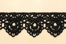 1 1/4" Venice Lace Trim - 10 Continuous Yards - MADE IN USA!