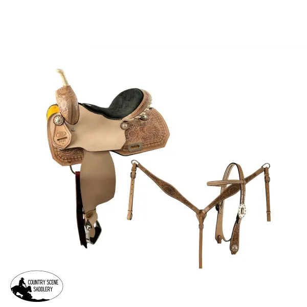 16" Barrel Style Saddle set