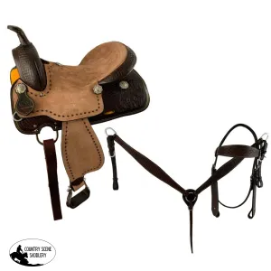 16" Pleasure Style Saddle set