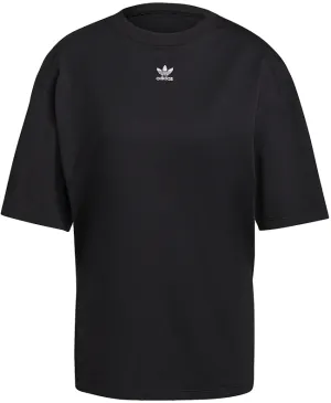 Adidas Originals Womens Adicolor Essentials T Shirt Black White