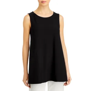 &BASICS Womens Crewneck Sleeveless Shell