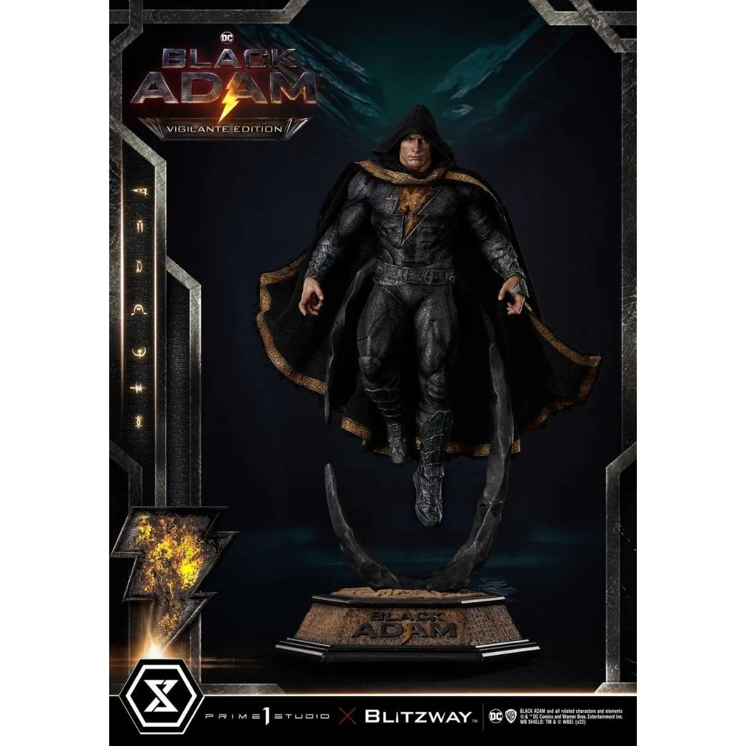 Black Adam Vigilante Edition DC Statue by Prime 1 Studio