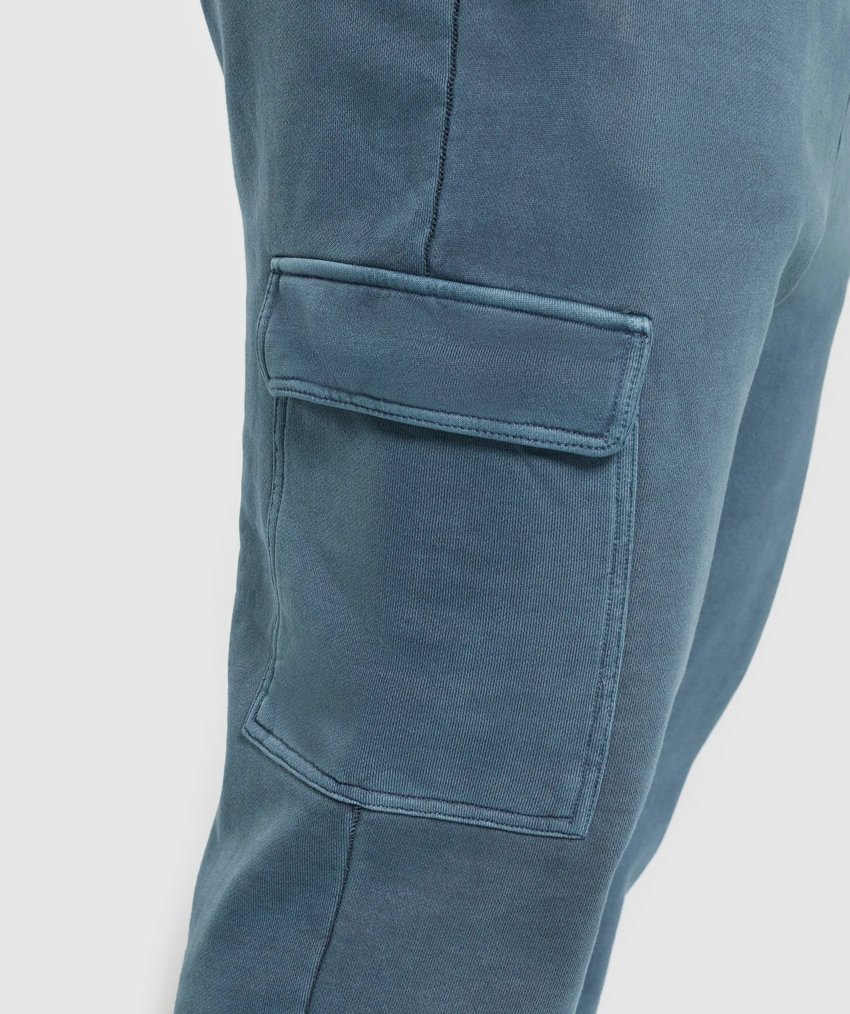 Gymshark Premium Legacy Cargo Pants - Cargo Blue