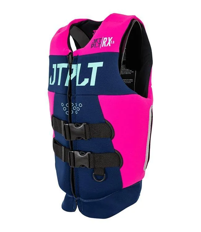 Jetpilot RX Womens Life Vest (2024) - Navy/Pink