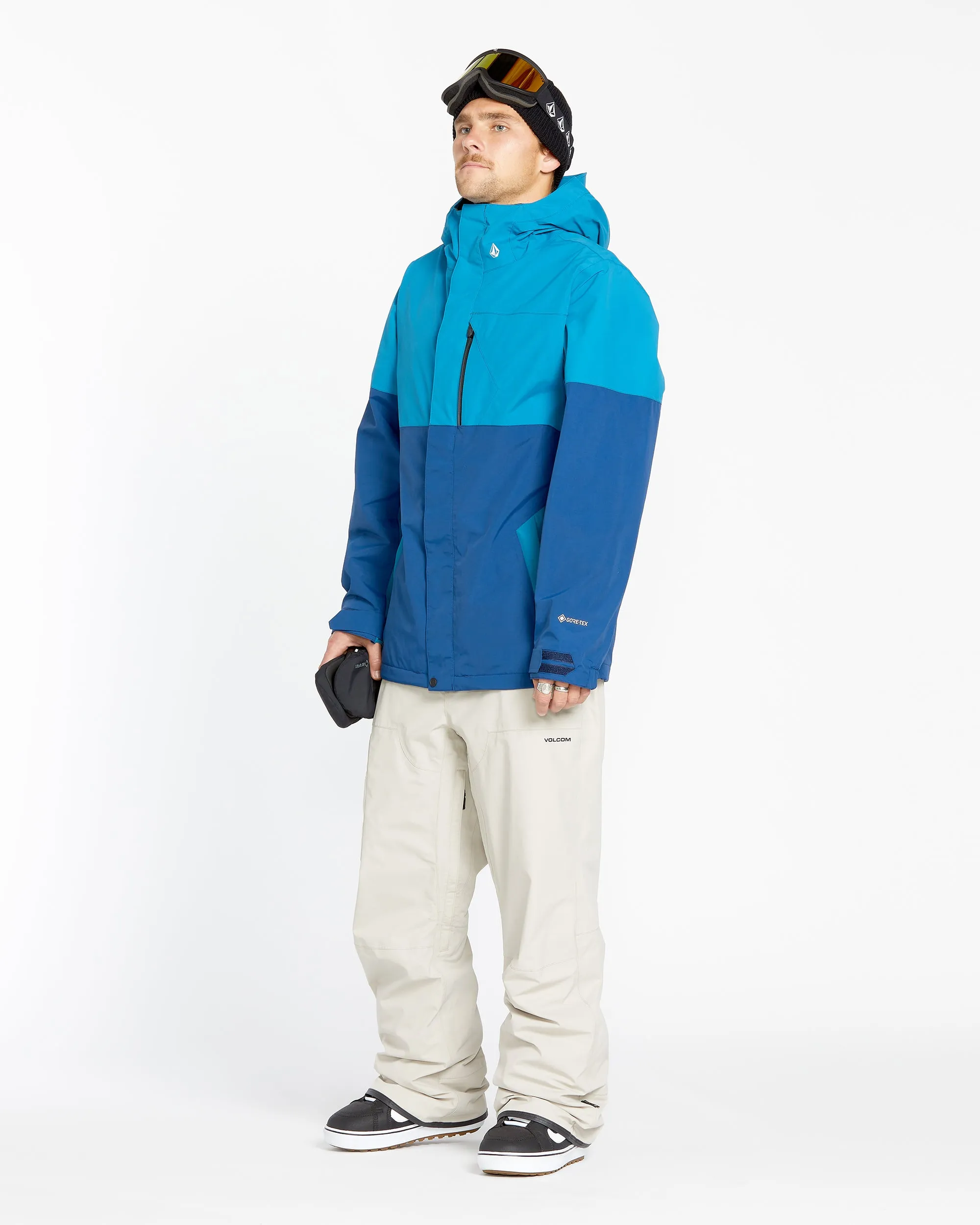 Mens L Gore-Tex Pants - Stone