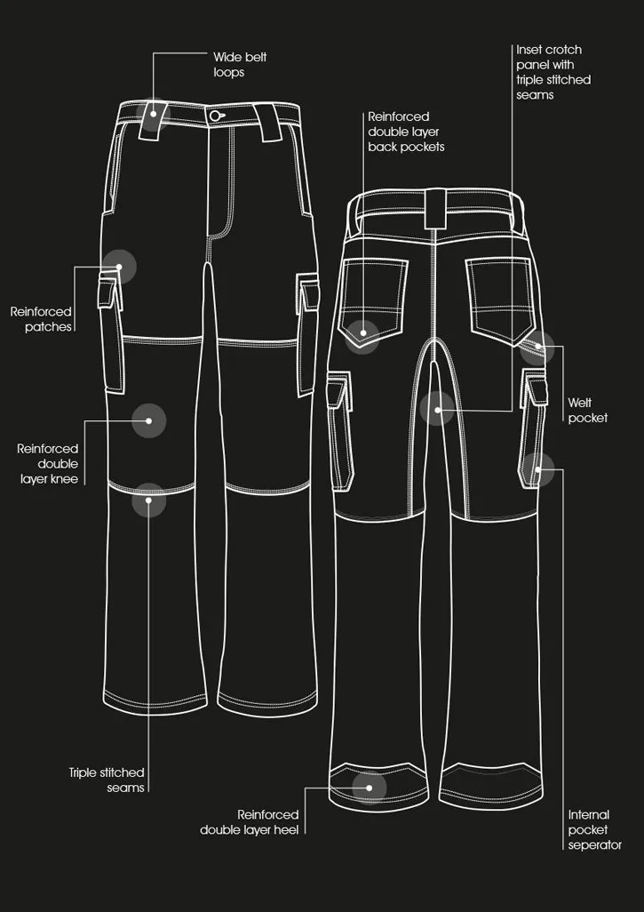 Mens Midweight Drill Cargo Pant (Regular)