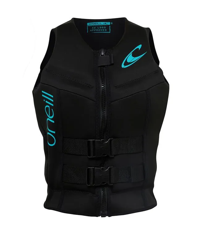 O'Neill Reactor Womens Life Vest (2024) - Black