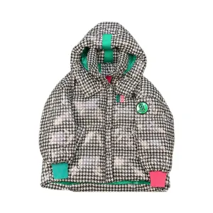 Pre Order:  Houndstooth Icon Patches Hooded Jacket