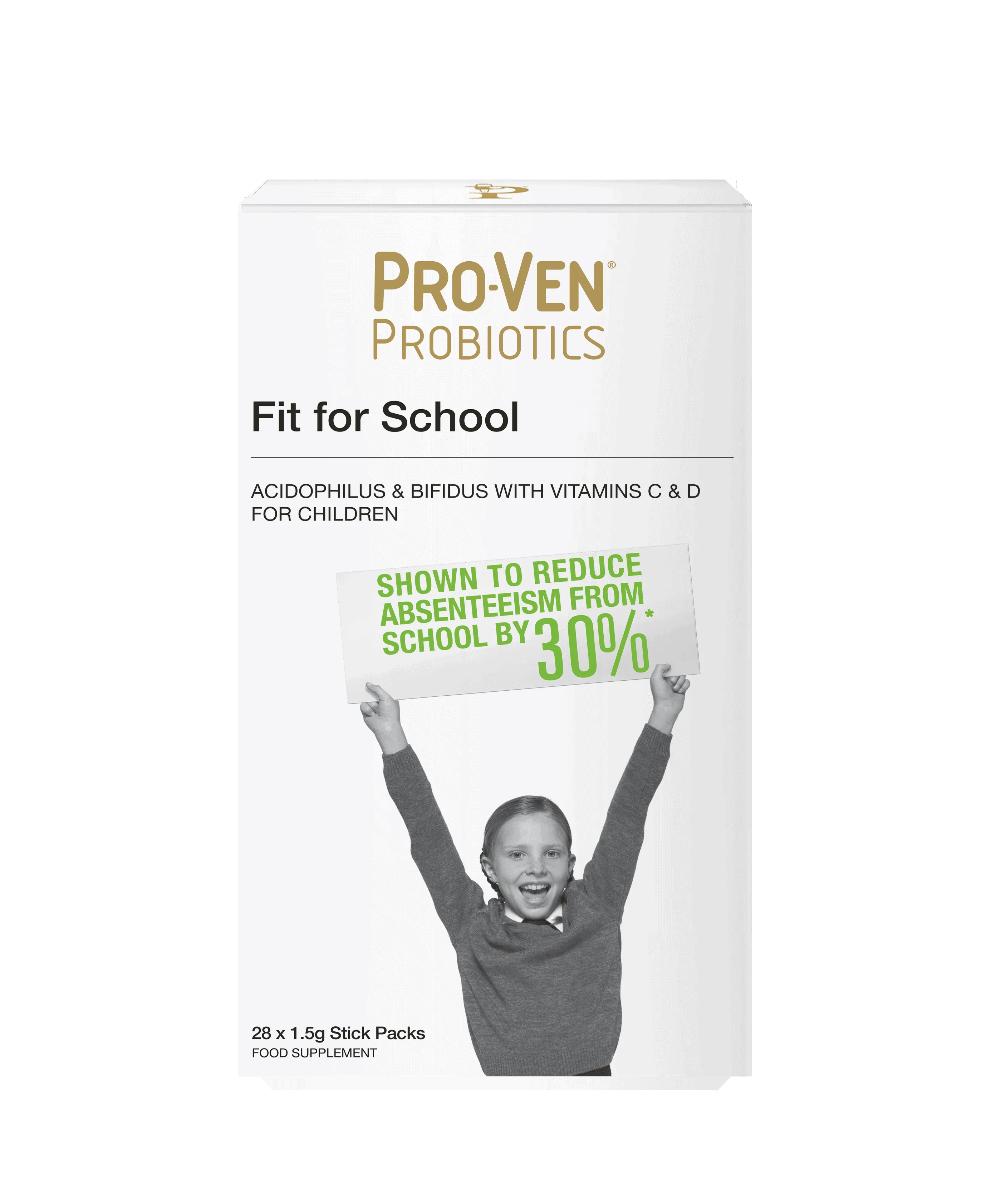 Pro-Ven Fit for School Stick Packs 28 Sachets