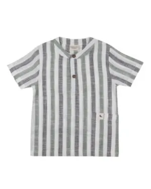 Turtledove Woven Stripe Shirt