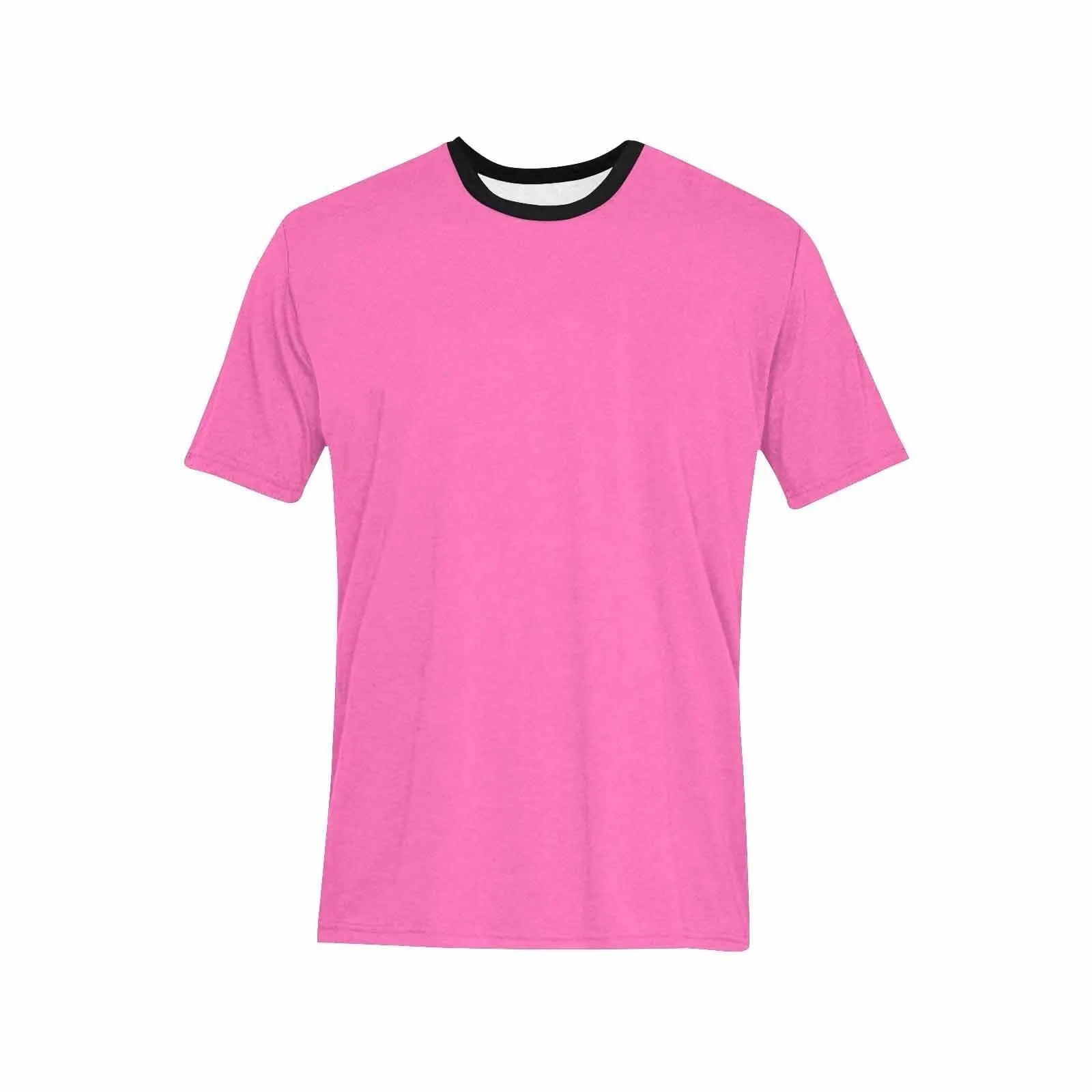 Uniquely You Mens T-Shirt /  Hot Pink     - Short Sleeve Casual Shirt